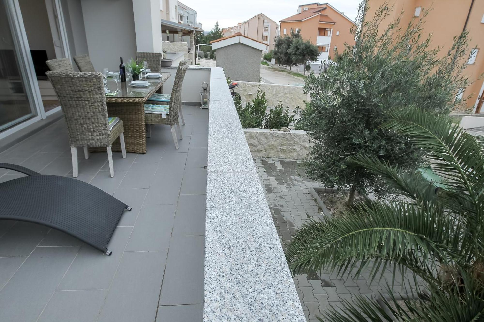 Apartments Tomana Novalja Rom bilde