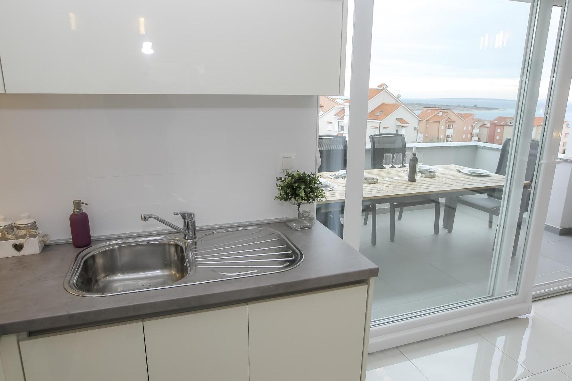 Apartments Tomana Novalja Rom bilde