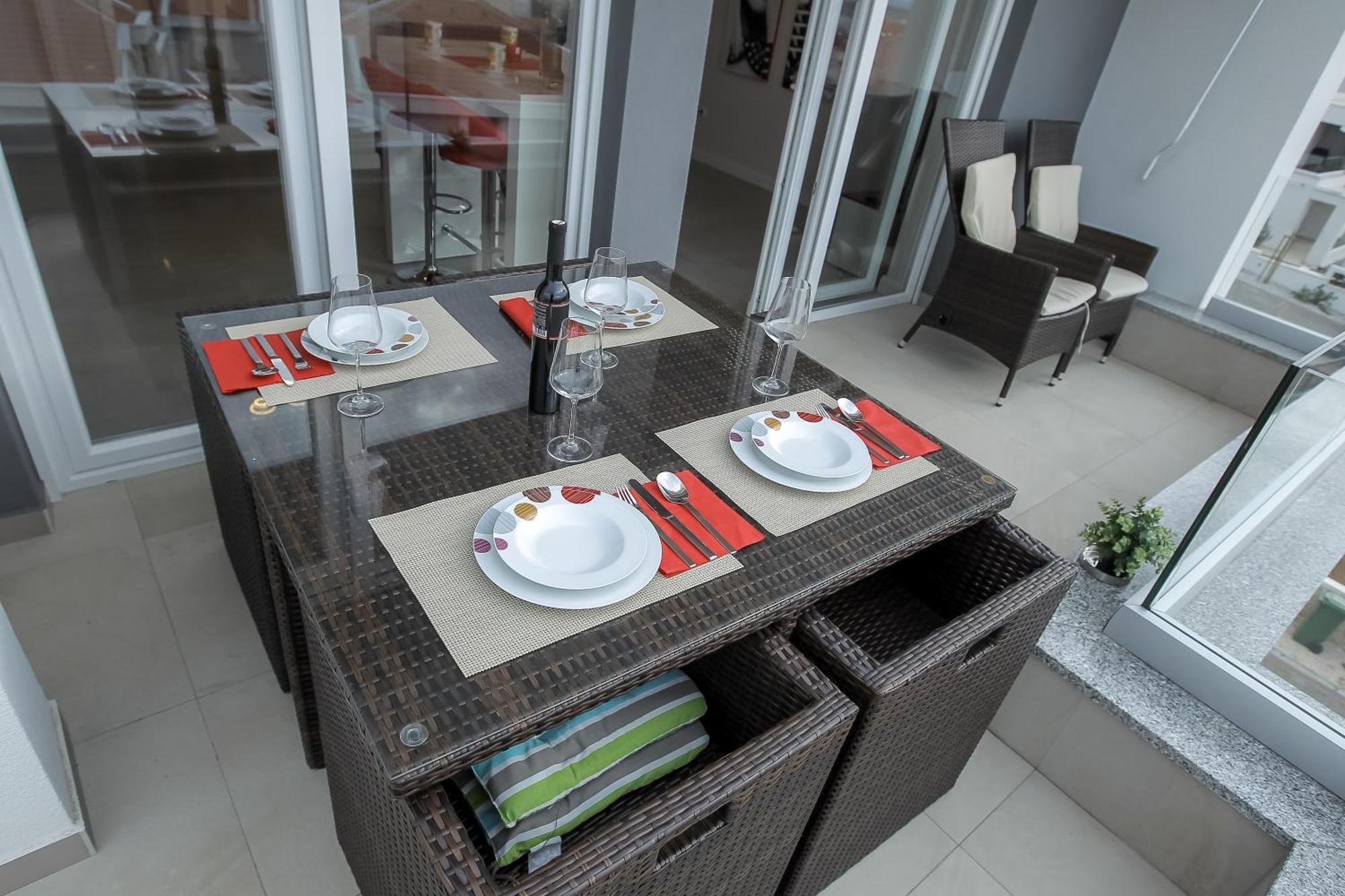 Apartments Tomana Novalja Rom bilde